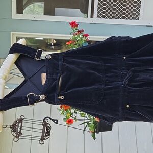 AMI Black Overall Jumpsuit SZ. M Oversized EUC